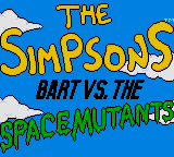 The Simpsons - Bart vs. The Space Mutants Title Screen